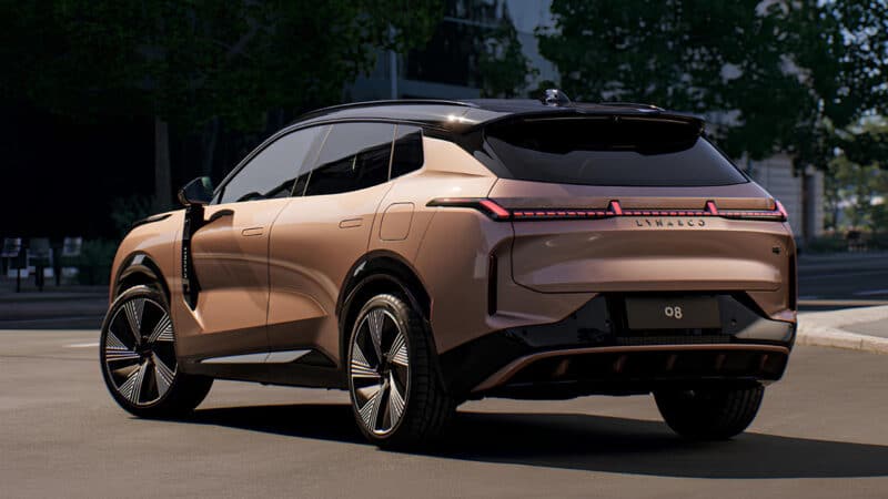 Lynk & Co lança SUV Híbrido 08 na Europa com foco em autonomia estendida