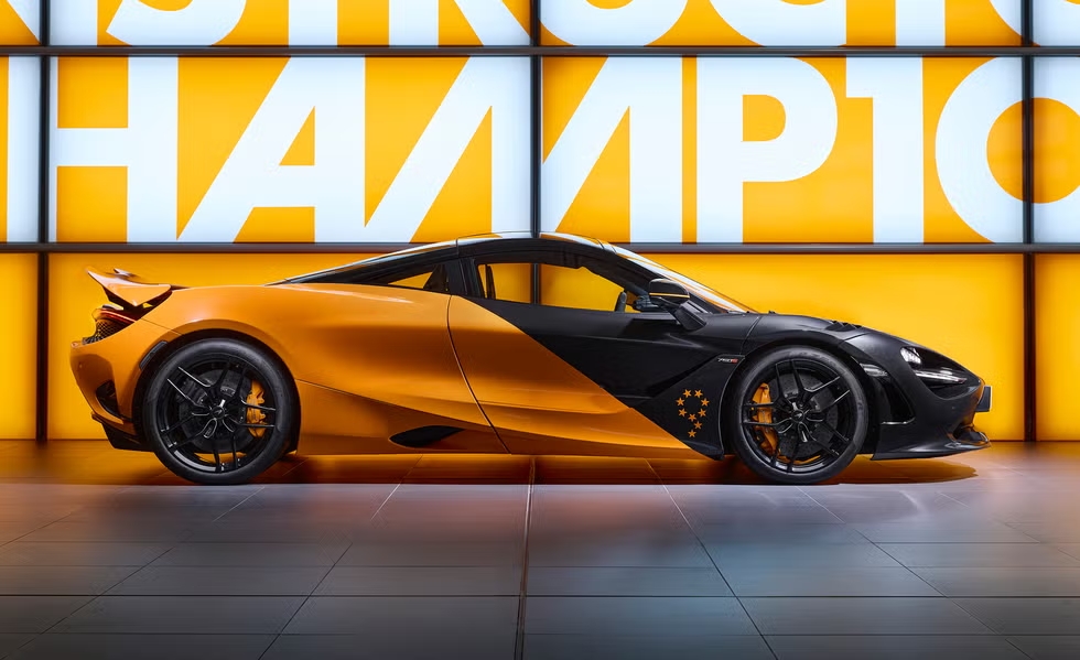 McLaren celebra título na F1 com edições especiais do 750S e Artura