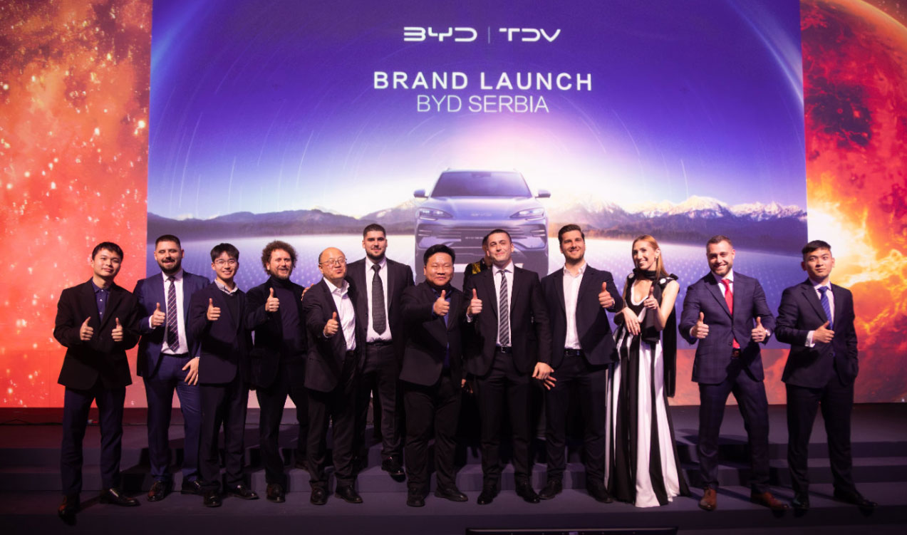 BYD expande presença na Europa com lançamento de veículos elétricos na Sérvia