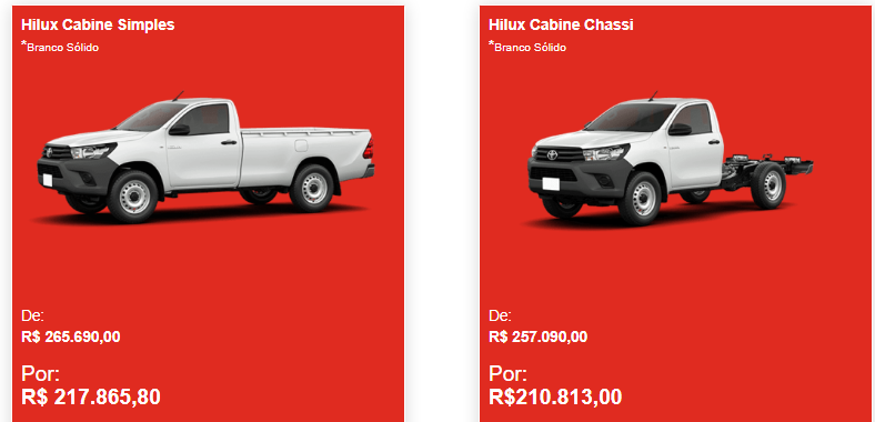 Toyota Hilux é liberada em março com mega desconto de R$ 55.096 para limpar estoque