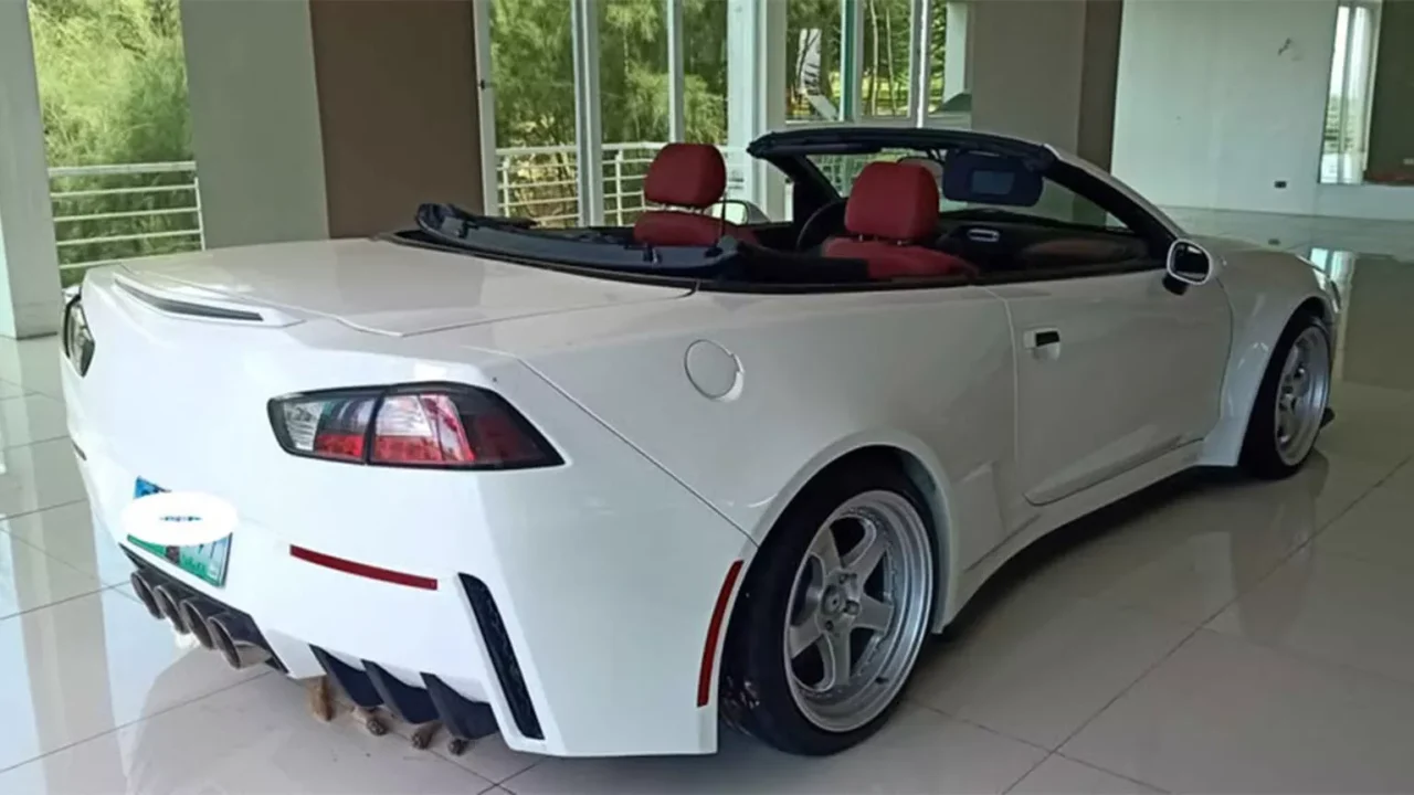 Mitsubishi Eclipse customizada: um tributo ao Corvette C7 nas Filipinas?