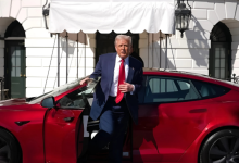 Trump promove Tesla na Casa Branca em meio a críticas a Musk