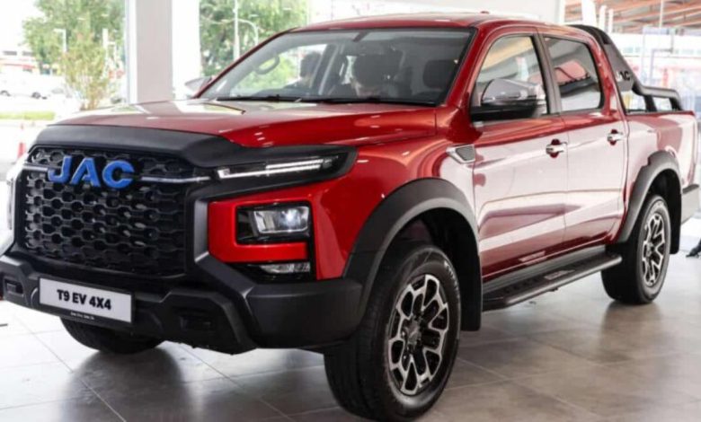 JAC Hunter ganha versão elétrica 4x4 T9 EV em Singapura