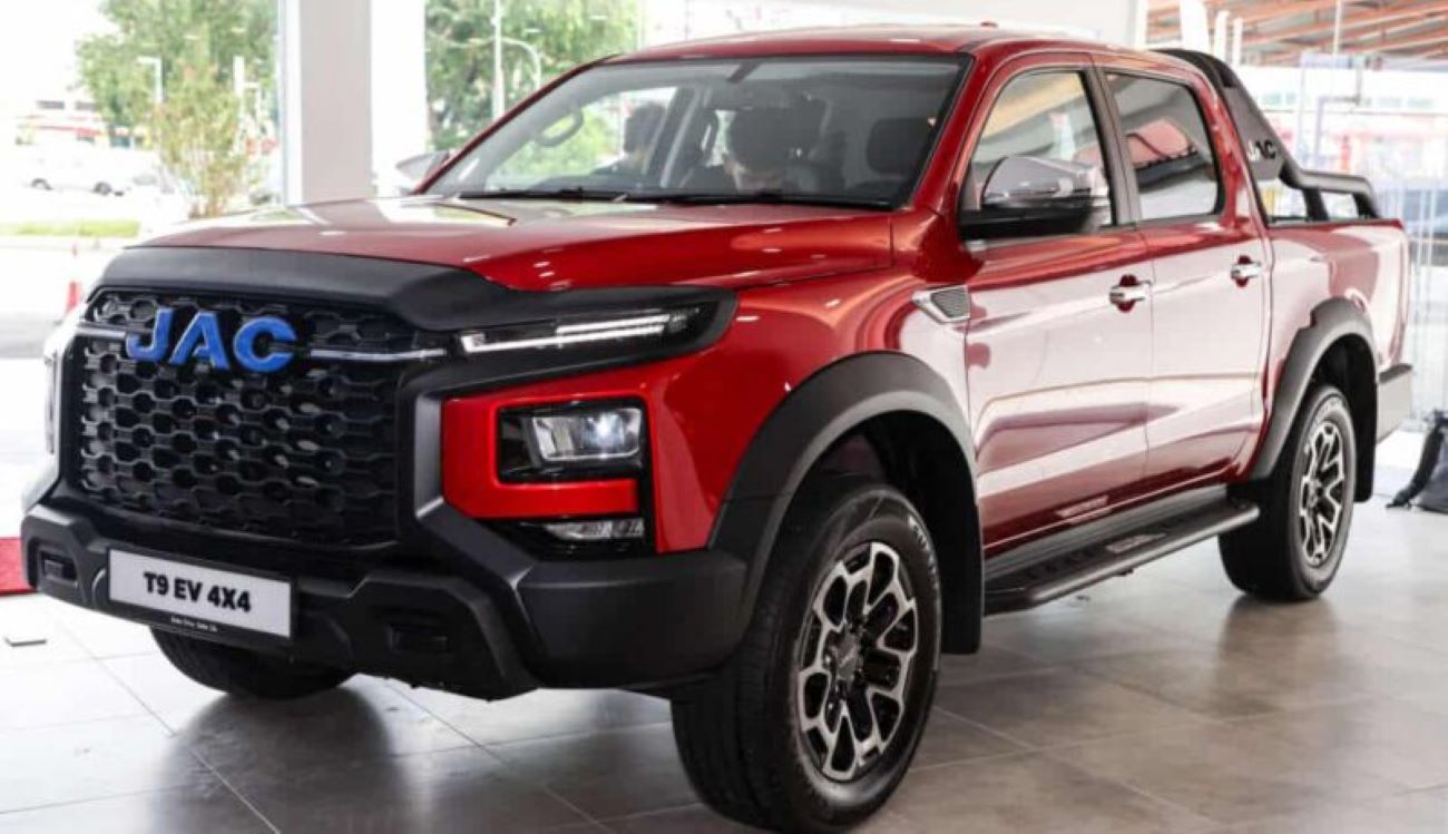 JAC Hunter ganha versão elétrica 4x4 T9 EV em Singapura