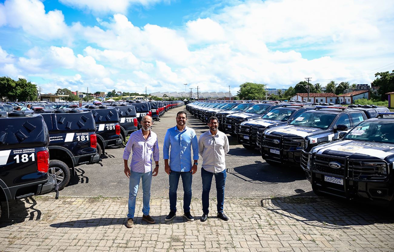 Ford Pro entrega lote de 159 picapes Ranger para a Polícia Civil da Bahia