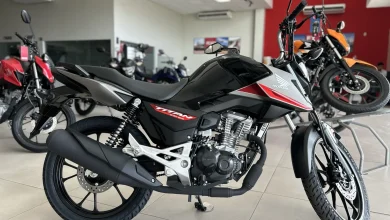 Motos mais vendidas até dia 22 de março de 2025