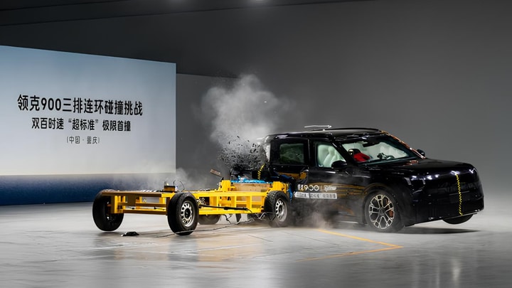 Lynk & Co 900 supera testes de segurança rigorosos na China