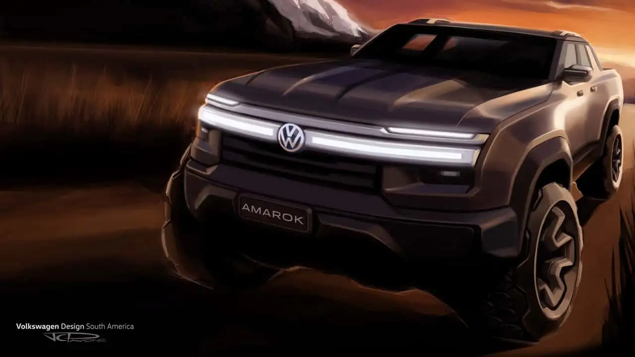 Volkswagen anuncia nova geração da Amarok para a américa do sul em 2027
