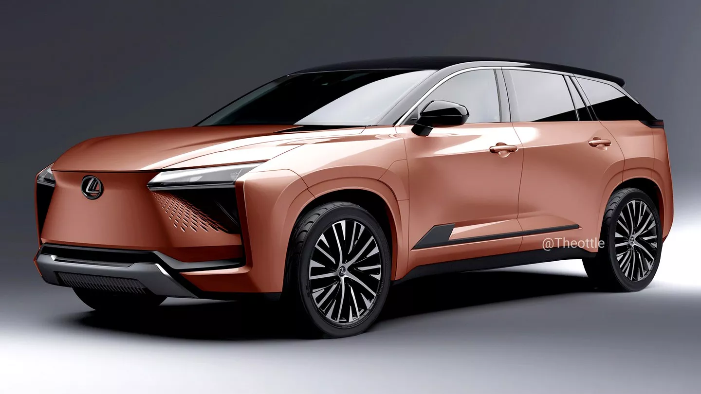 Lexus prepara SUV elétrico de três fileiras inspirado no conceito Electrified de 2021