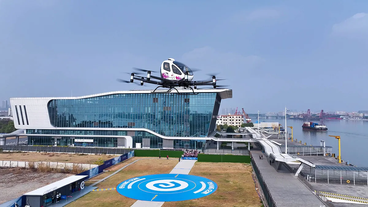 Ehang obtém certificação para operações comerciais de eVTOL na China 3 Ehang obtém certificação para operações comerciais de eVTOL na China
