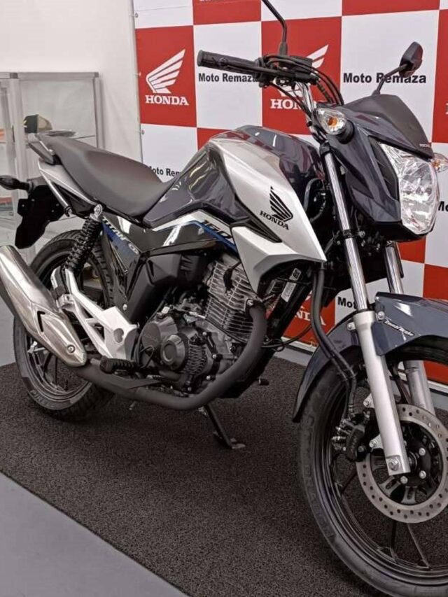 Motos mais vendidas até o dia 7 de janeiro de 2024