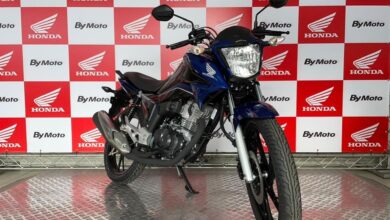 Motos mais vendidas até o dia 9 de janeiro de 2024