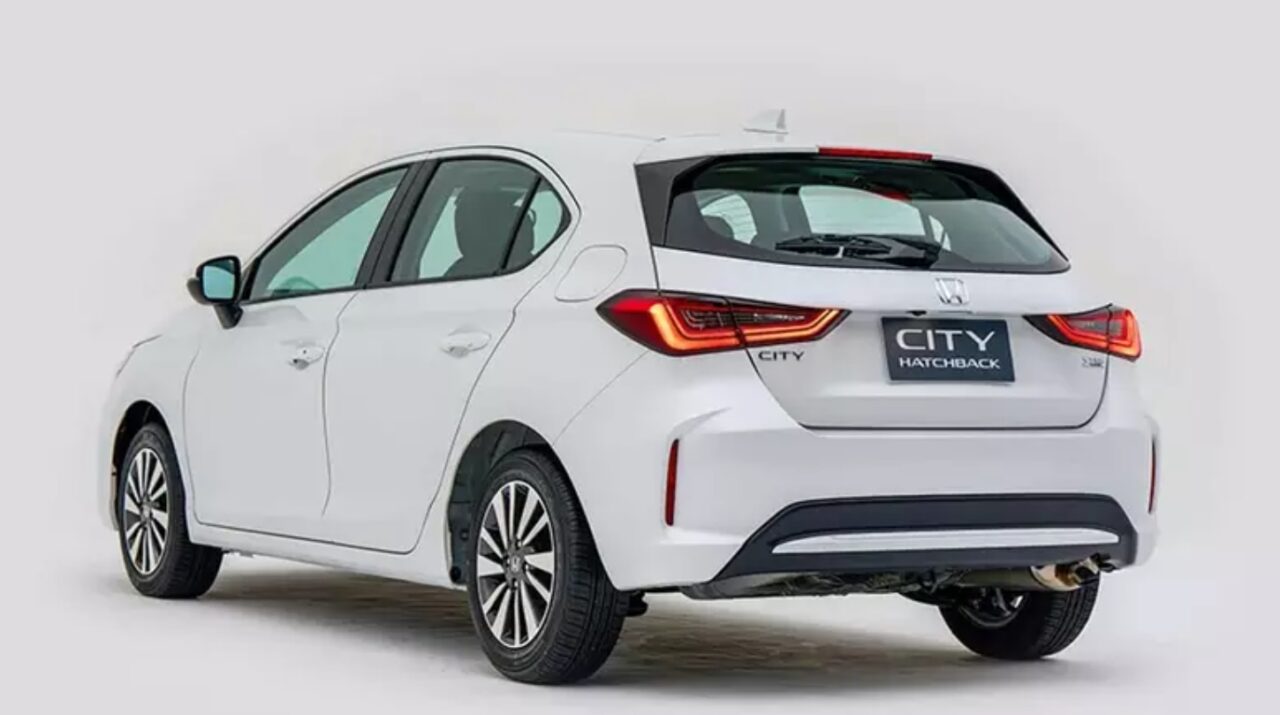 Novo Honda City tailandês versão Hacth (Foto: Honda/Divulgação)