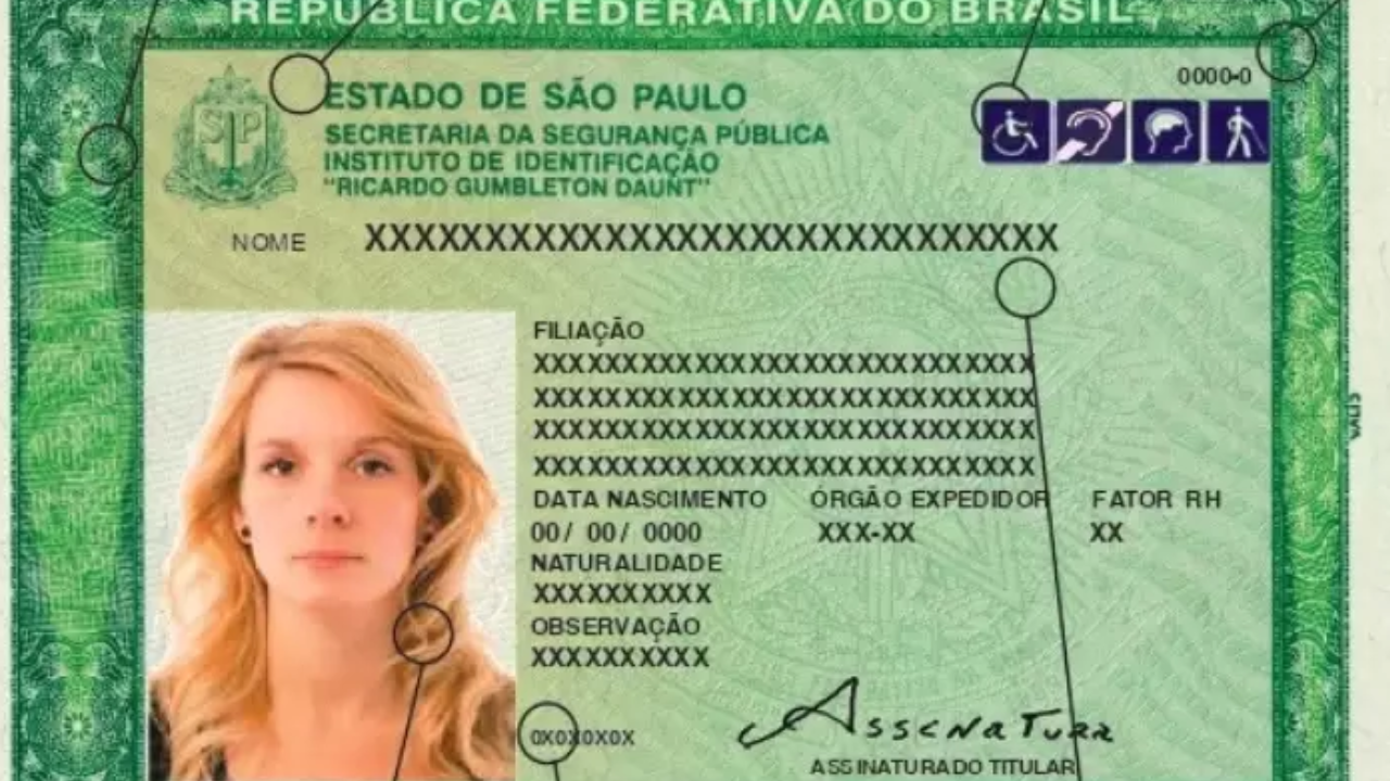 Novo RG: Descubra quais os estados que já emitem o documento (Créditos: Divulgação/ Governo de São Paulo)