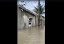 São José de Mipibu registrou 375 milímetros de chuva e teve o maior índice pluviométrico do Estado e do Brasil (Foto: Reprodução)