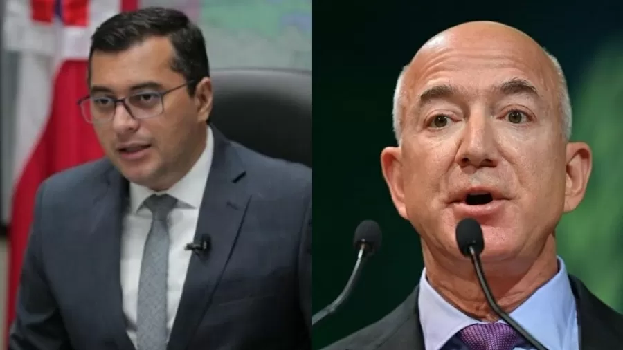 Em suas redes sociais Wilson Lima publicou uma campanha para Jeff Bezos conhecer o estado (Créditos: Instagram)