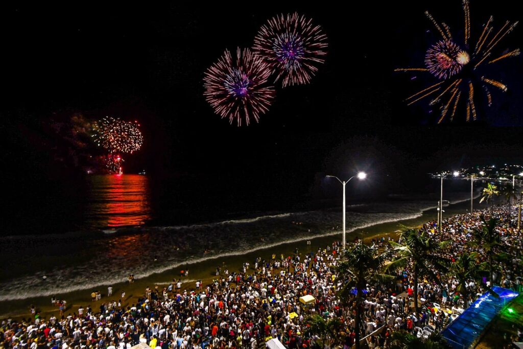 Na virada de 2022/2023 Natal teve queima de fogos sem estampido (Foto: Joana Lima / Redação: Secom)