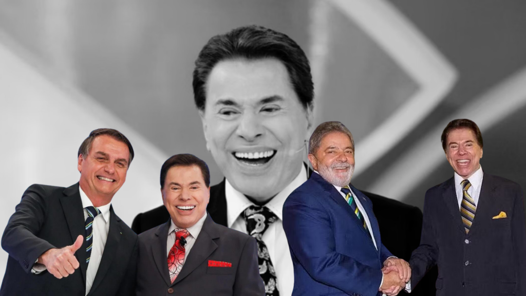 Silvio SAntos Lula e Bolsonaro