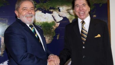 silvio santos e lula