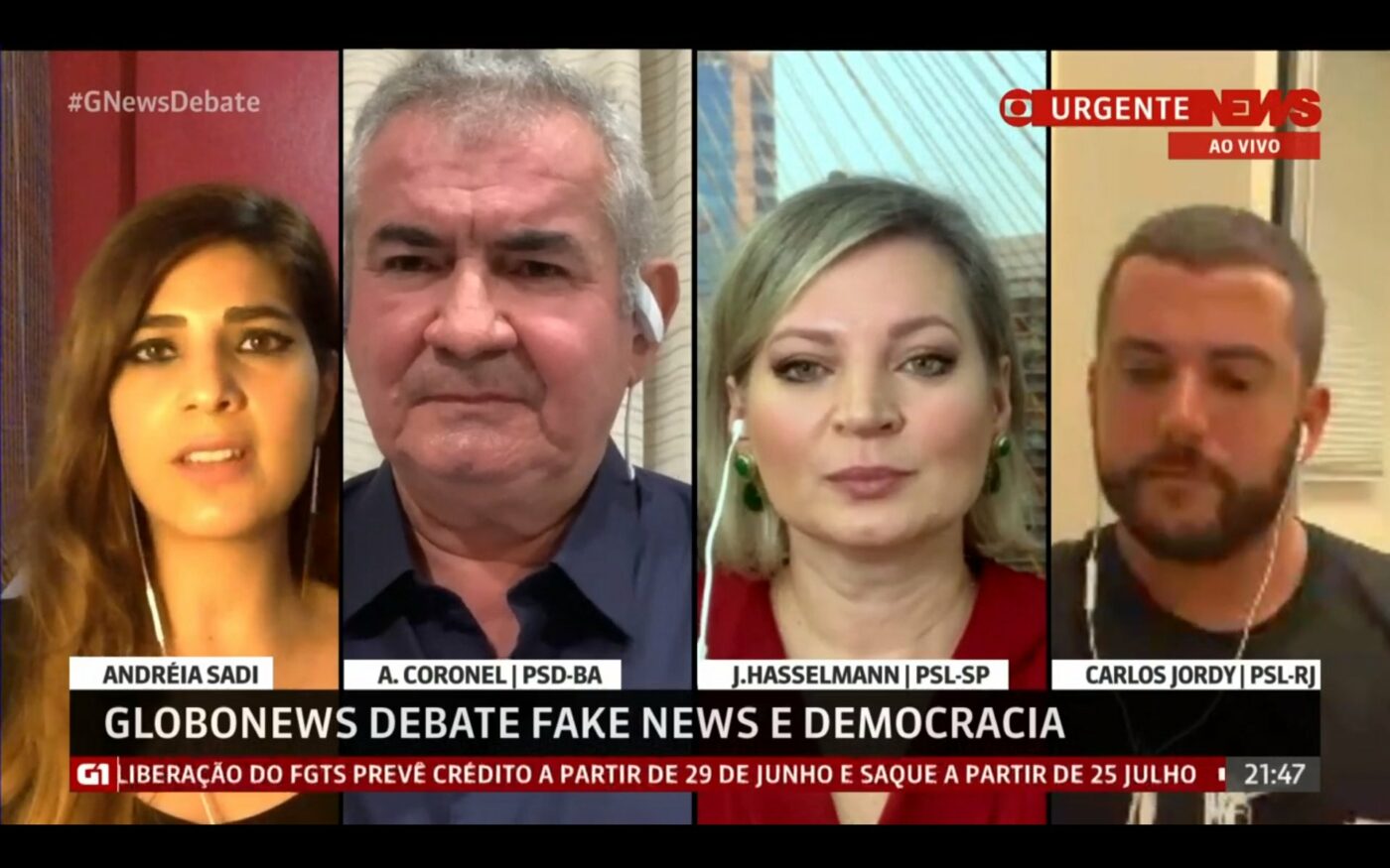 joice carlos globonews