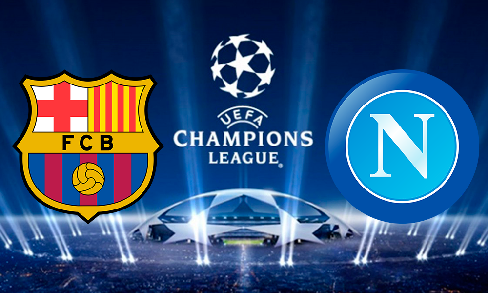 Barcelona Napoli ligadoscampeoes