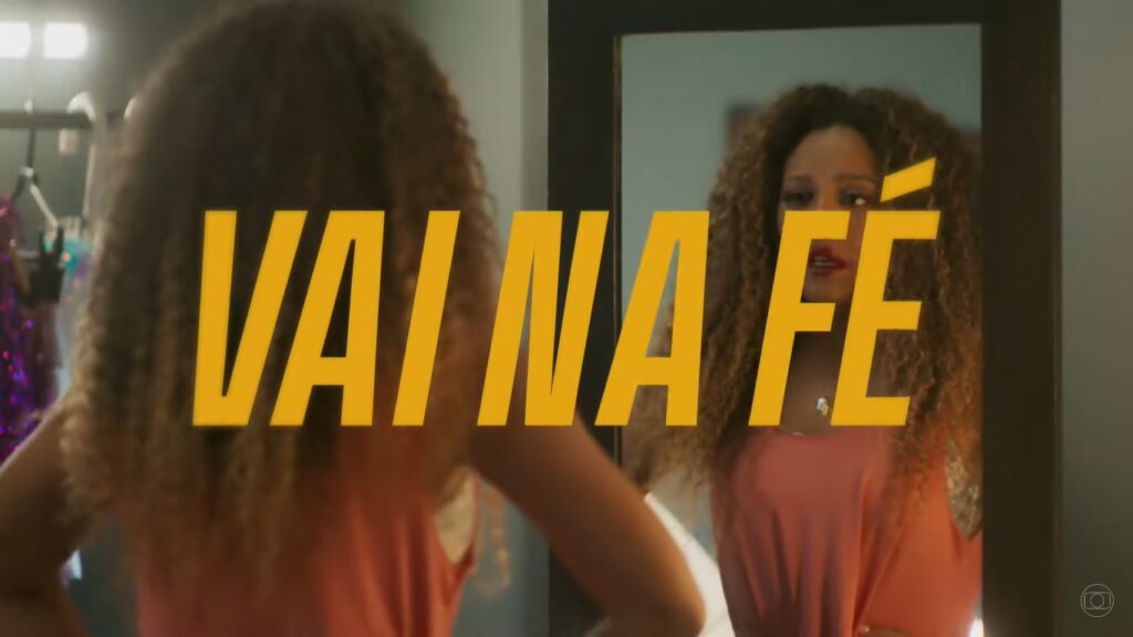 Logotipo novela Vai na Fé