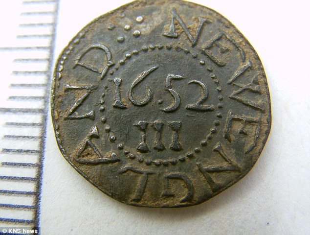 A rara moeda foi cunhada em 1652