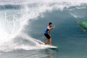 Gabriel Medina, campeão mundial de surfe (Foto: Thiago Bernardes/ AE)