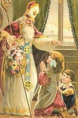 São Nicolau ficou conhecido por sua caridade e afinidade com as crianças.