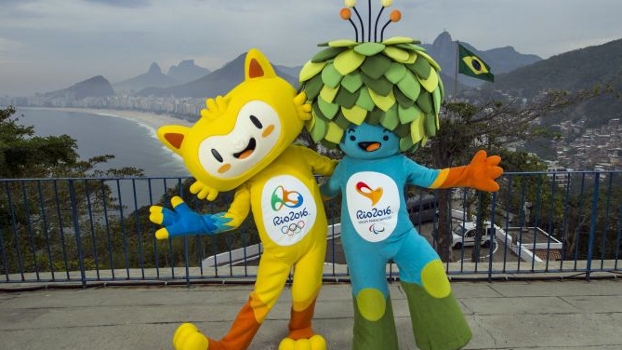 No total, 7,5 milhões de entradas serão colocadas à venda, sendo que 3,8 milhões terão preço até R$ 70. Na foto, Vinícius e Tom, os mascotes da Olimpíada de 2016 no Rio de Janeiro (Foto:Reprodução) 
