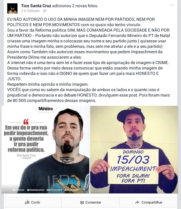 Foto: Reprodução/Facebook