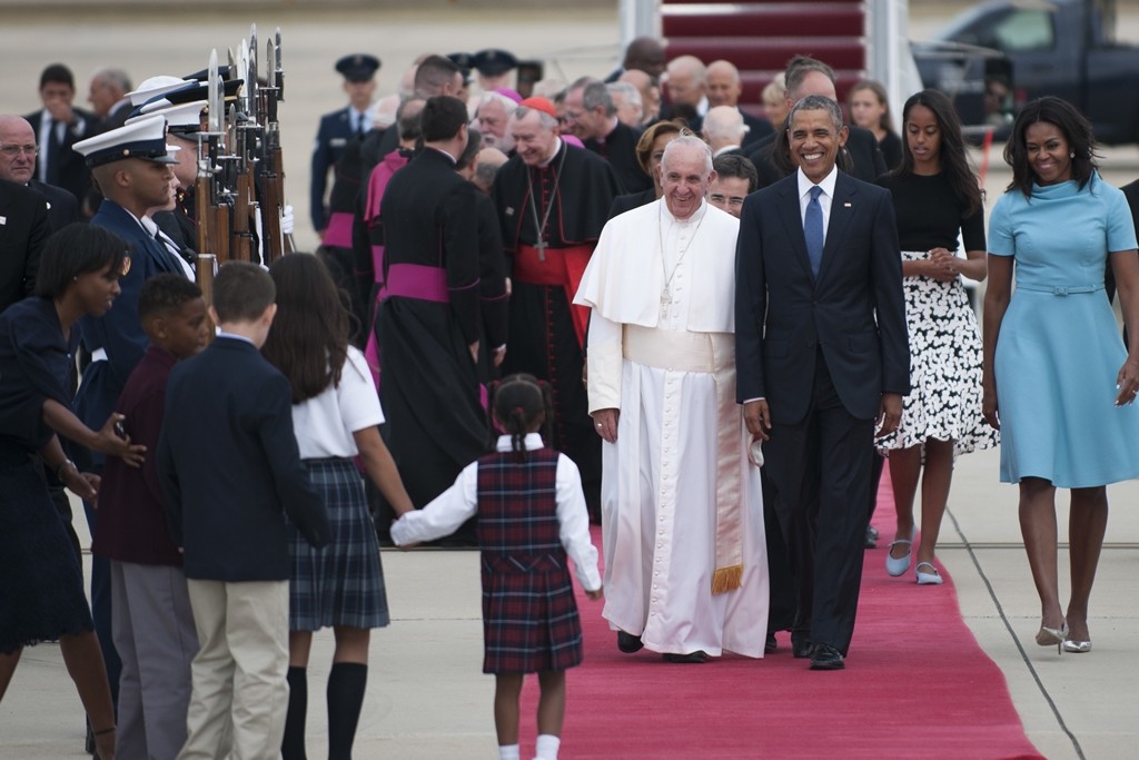 Obama agradeceu a mediação do Vaticano para a retomada das relações diplomáticas de seu país com Cuba (Foto: U.S. Air Force photo/Tech. Sgt. Robert Cloys)