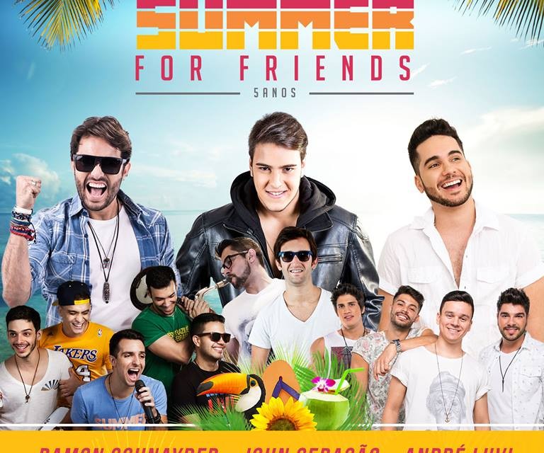 COMEMORAÇÃO DE 5 ANOS DA FESTA SUMMER FOR FRIENDS TEM ATRAÇÕES CONFIRMADAS 768x640 1