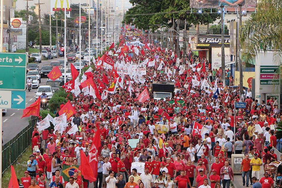 manifestaçã em natal 1