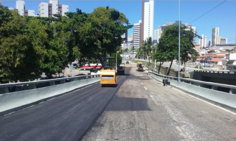 obras do viaduto do baldo 1