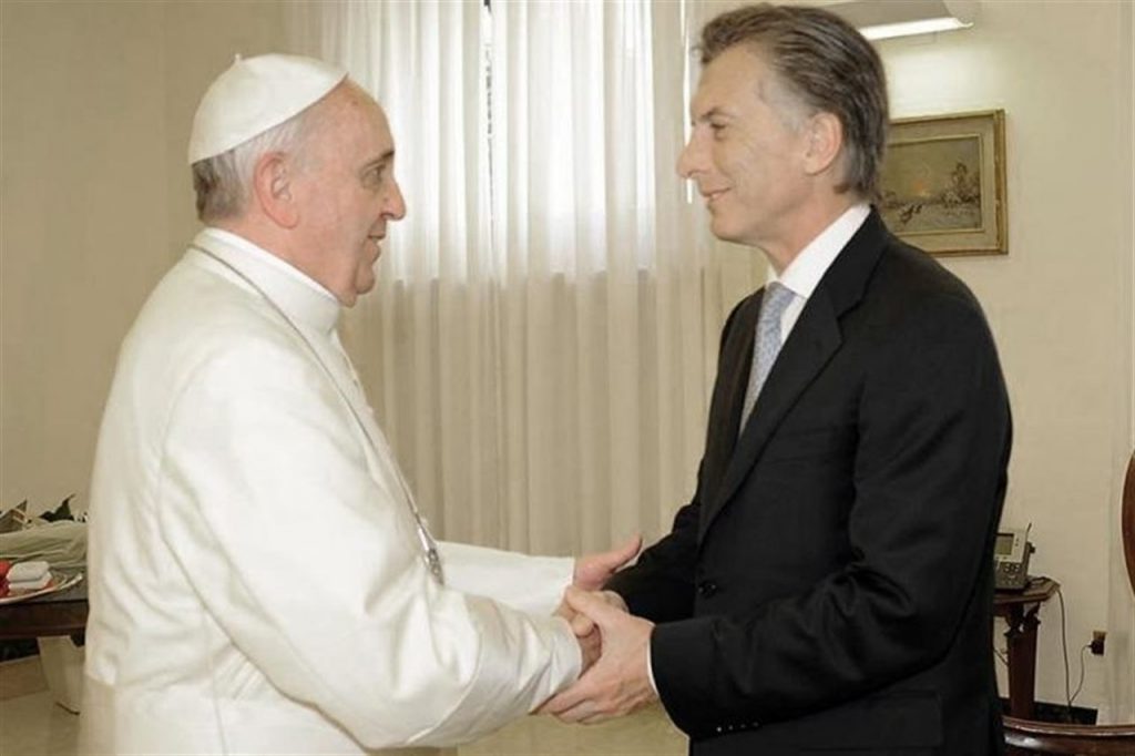 papa francisco e macri 1