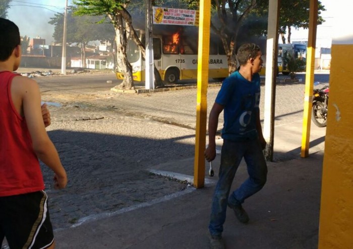 incêndio nos ônibus de natal 1