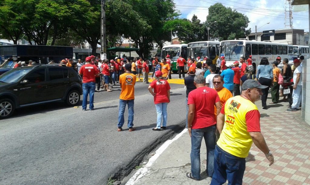 Dia Nacional de Paralisação e Mobilização sintro RN 1