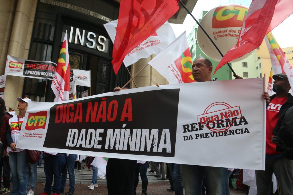 Protesto Reforma da Previdencia 1