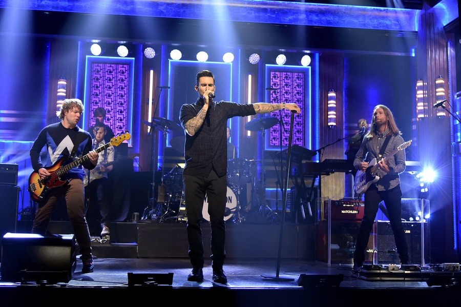 Maroon 5 Tonight Show 1