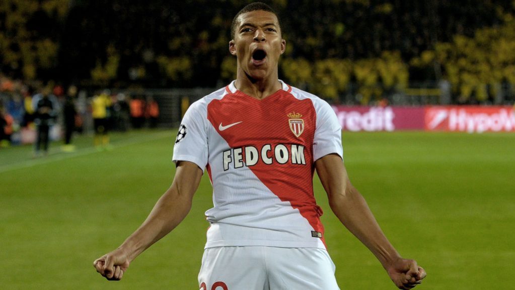 Mbappé monaco fc PSG