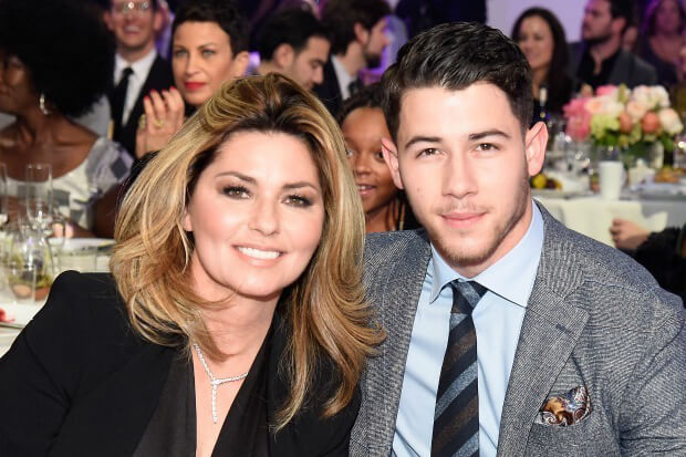 Nick Jonas e Shania Twain