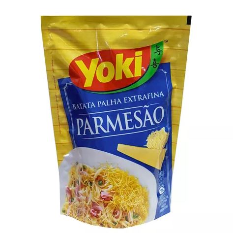 batata palha parmesão Yoki