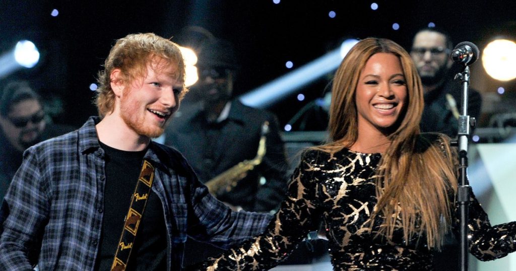 Ed Sheeran e Beyoncé