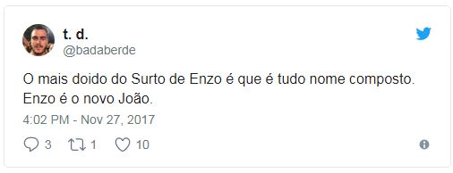 enzo nome brasil