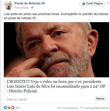 vídeo prisão de lula