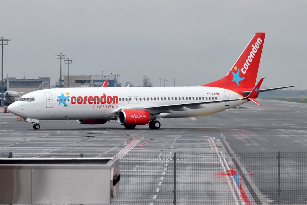 Corendon airlines holanda para o rio grande do norte