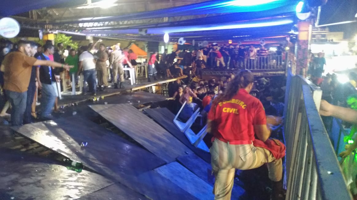 Mossoró Cidade Junina parte de camarote desaba durante show de Xand Avião 1