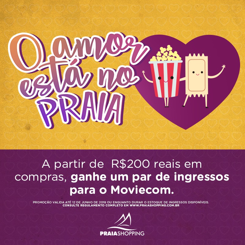 dia dos namorados praia shopping