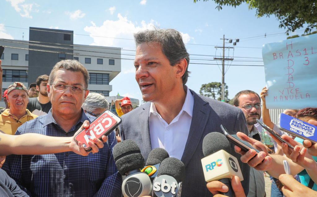 Haddad escolhe acusado de Caixa 2 como tesoureiro